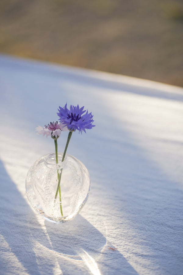 球體玻璃花器 小 一輪插 | Sazanami Glass
