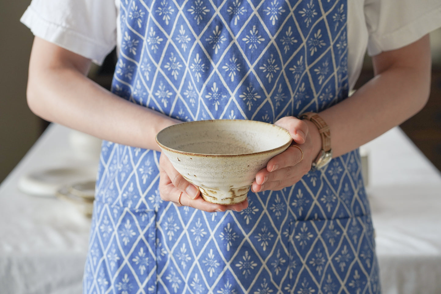 乳白釉飯碗 大 | 山本一仁 (2025年7月)