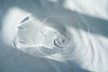 波動 玻璃方圓皿 | Sazanami Glass