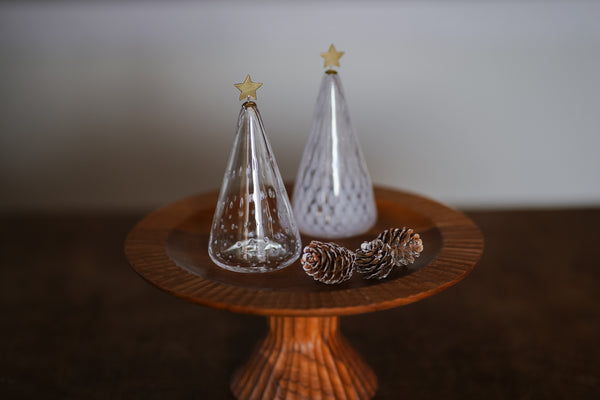 (預購) 玻璃聖誕樹 - 透明 | 市川硝子製作所