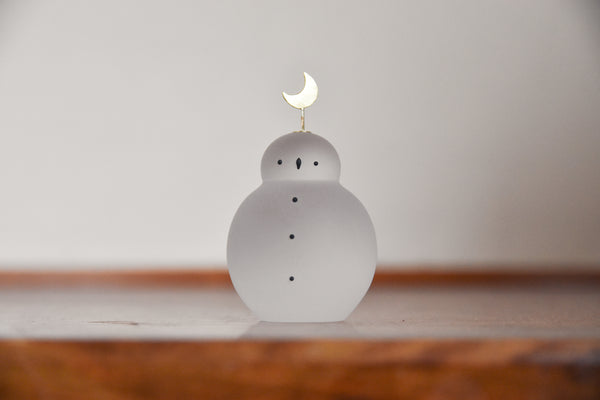 (預購) 玻璃雪人 - 霧面 | 市川硝子製作所