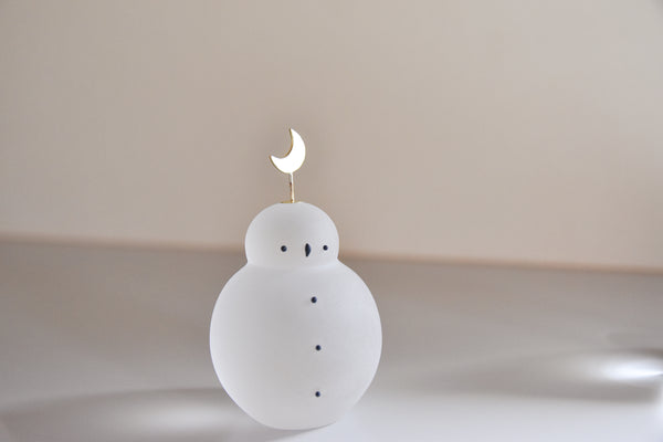 (預購) 玻璃雪人 - 霧面 | 市川硝子製作所