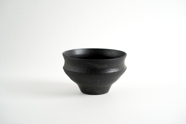 黑鐵釉陶盆 13cm | 山本一仁 (2025年6月)