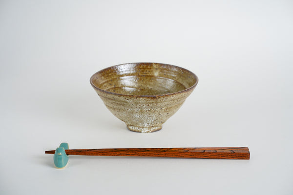 梅花皮釉飯碗 | 山本一仁 (2025年12月)