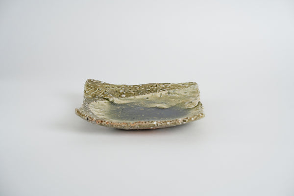 玻璃釉平角皿 | 山本一仁 (2025年12月)