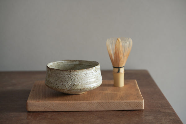 梅花皮釉寬茶碗 | 山本一仁 (2025年12月)