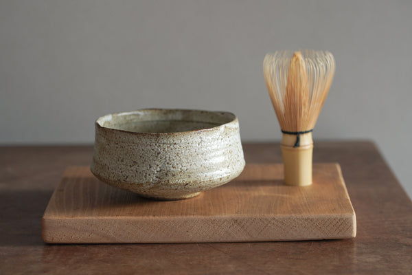 梅花皮釉寬茶碗 | 山本一仁 (2025年12月)