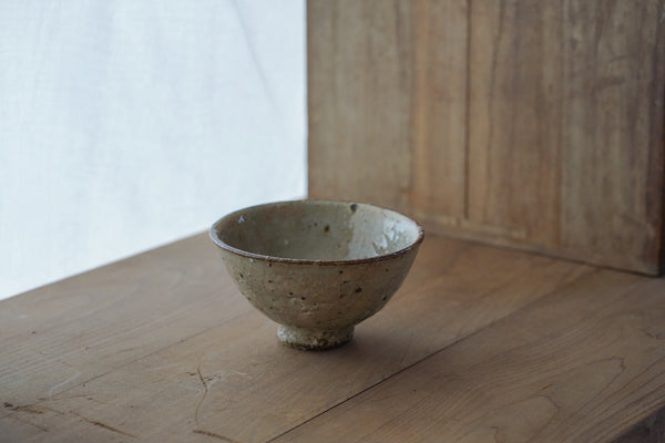 灰釉化粧飯碗 | 小辻真一