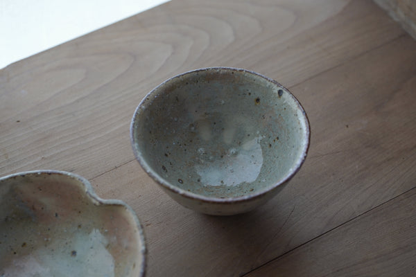 灰釉化粧飯碗 | 小辻真一