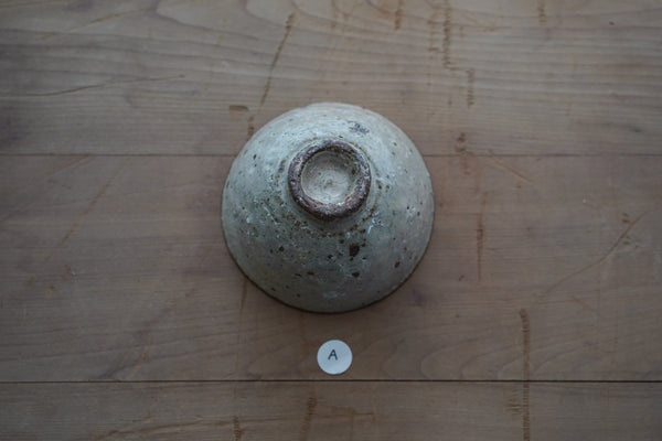 灰釉化粧飯碗 | 小辻真一