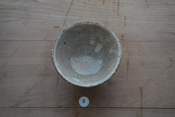 灰釉化粧飯碗 | 小辻真一