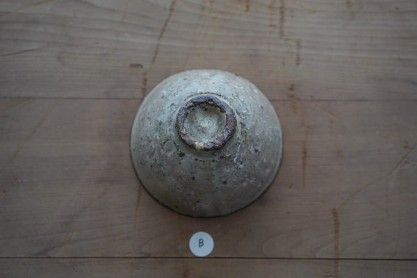 灰釉化粧飯碗 | 小辻真一