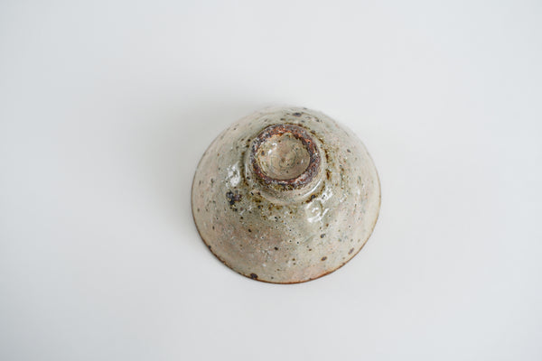 灰釉化粧飯碗 | 小辻真一