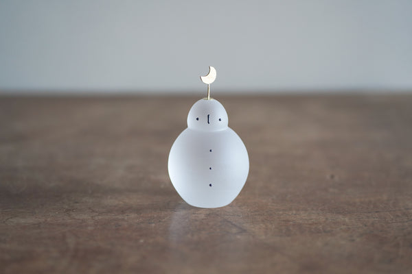 (預購) 玻璃雪人 - 霧面 | 市川硝子製作所