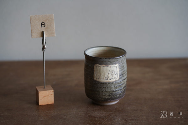 【再入荷】窗邊貓咪湯吞茶杯 | 川越紀宏