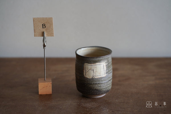 【再入荷】窗邊貓咪湯吞茶杯 | 川越紀宏