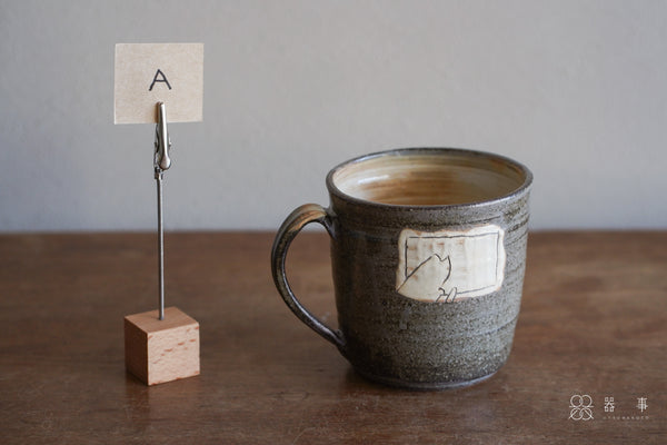 【再入荷】窗邊貓咪馬克杯 | 川越紀宏