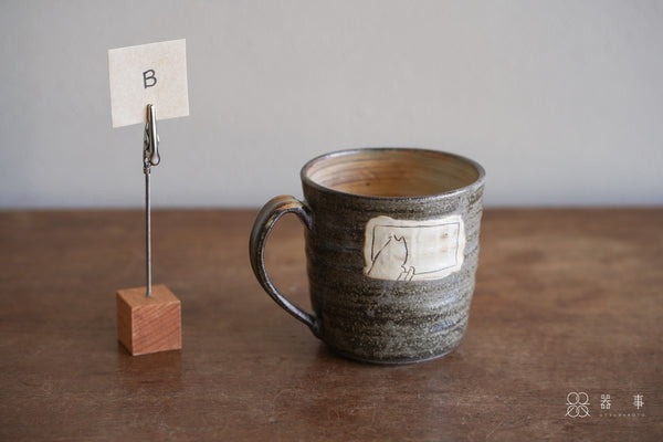 【再入荷】窗邊貓咪馬克杯 | 川越紀宏