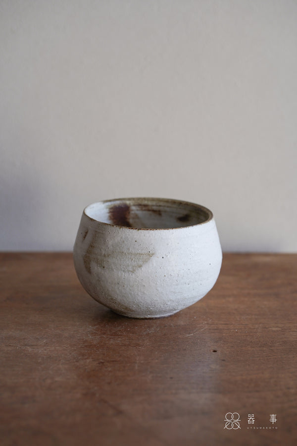 白化粧圓茶碗 | 山本一仁 (2026年1月)