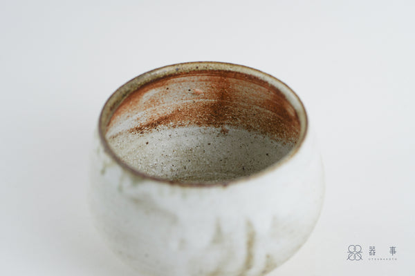 白化粧圓茶碗 | 山本一仁 (2026年1月)