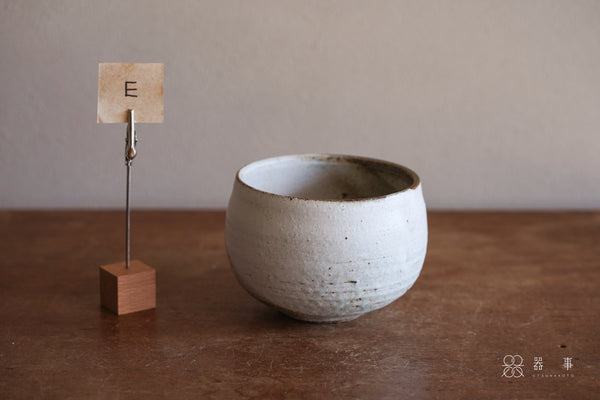 白化粧圓茶碗 | 山本一仁 (2026年1月)