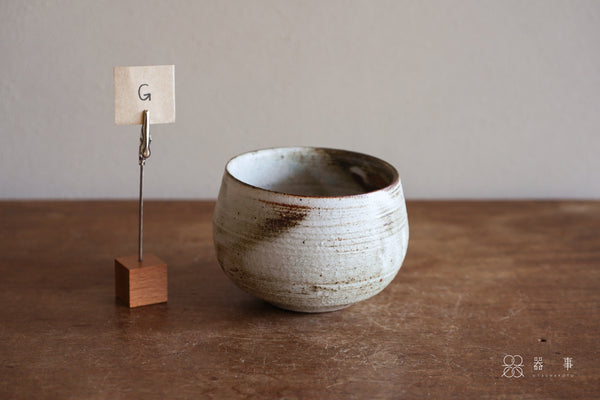 白化粧圓茶碗 | 山本一仁 (2026年1月)