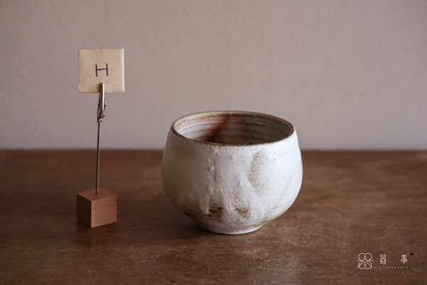 白化粧圓茶碗 | 山本一仁 (2026年1月)