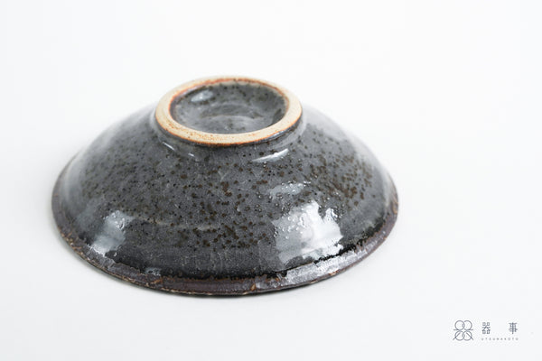 鼠志野釉十草五寸皿 | 三浦繁久