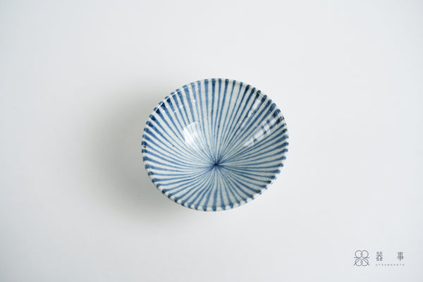 粉引青十草飯碗 | 三浦繁久