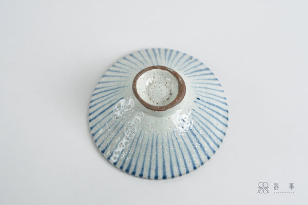 粉引青十草飯碗 | 三浦繁久