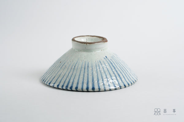 粉引青十草飯碗 | 三浦繁久