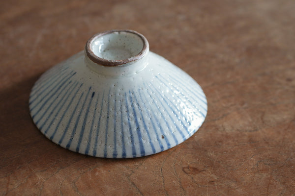 粉引青十草飯碗 | 三浦繁久