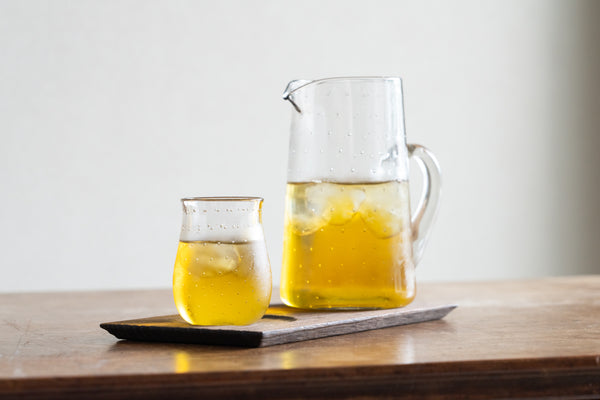 氣泡圓弧玻璃杯 灰 | 市川硝子製作所