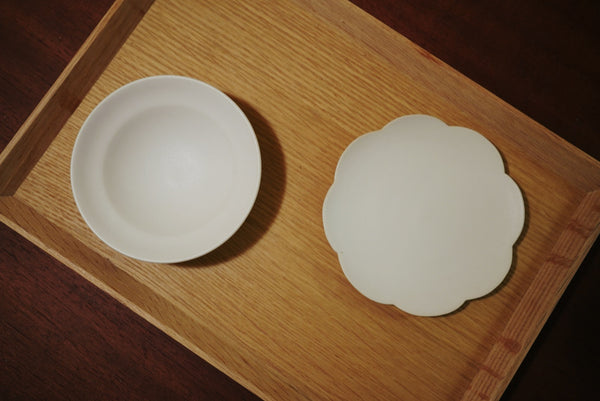 輪花豆皿 | 藤田千絵子