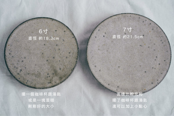 平面圓皿六寸 | 鷲沢ワシ子