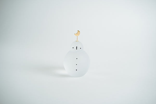 (預購) 玻璃雪人 - 霧面 | 市川硝子製作所