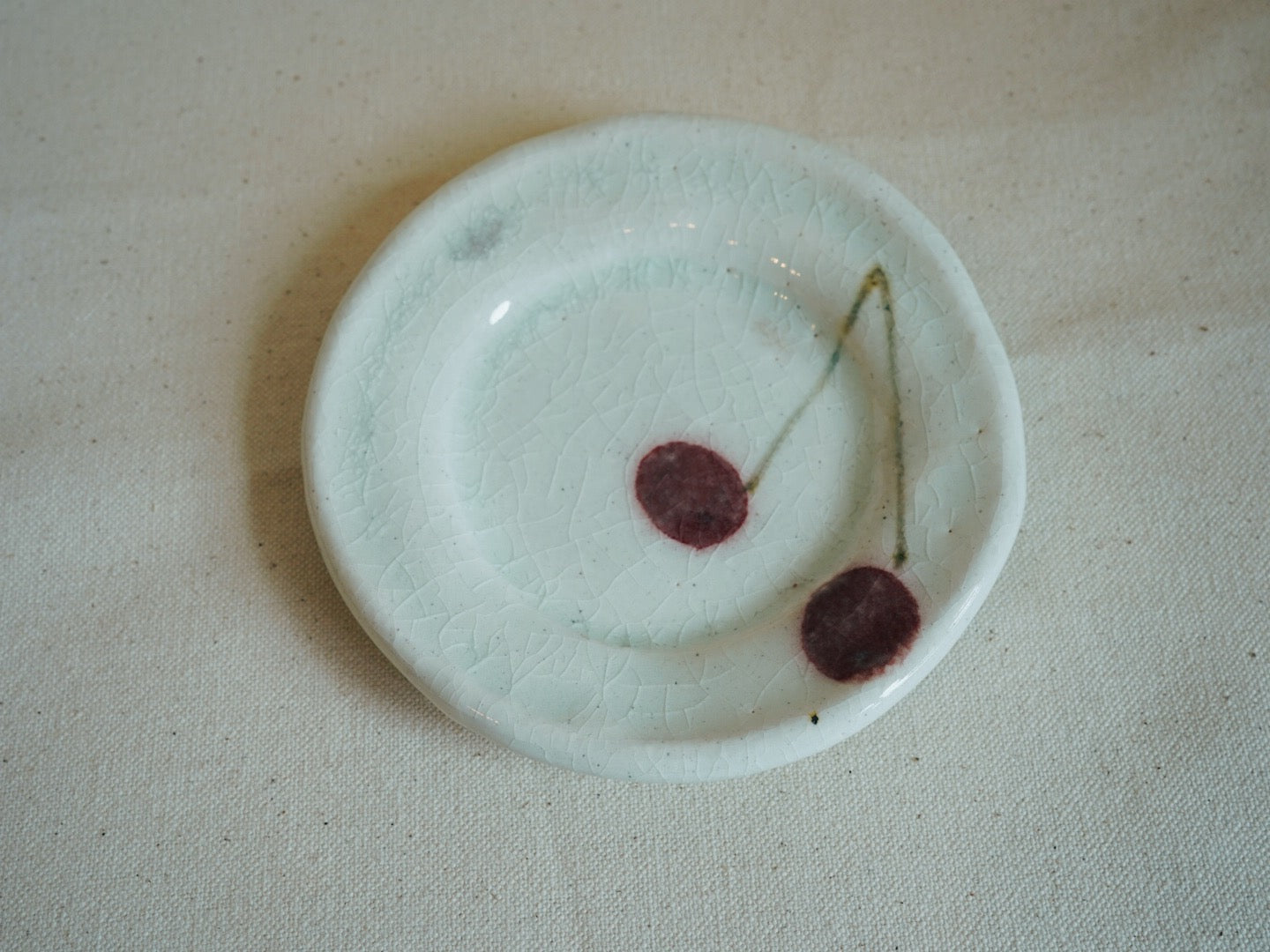 櫻桃豆皿 | 巌陶房