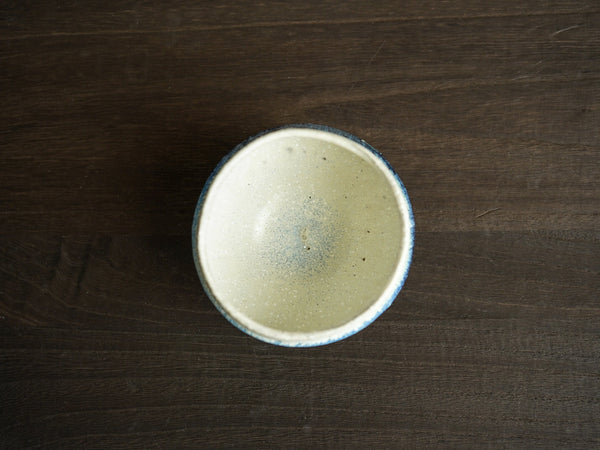 藍釉汲出 茶杯 | 山本一仁
